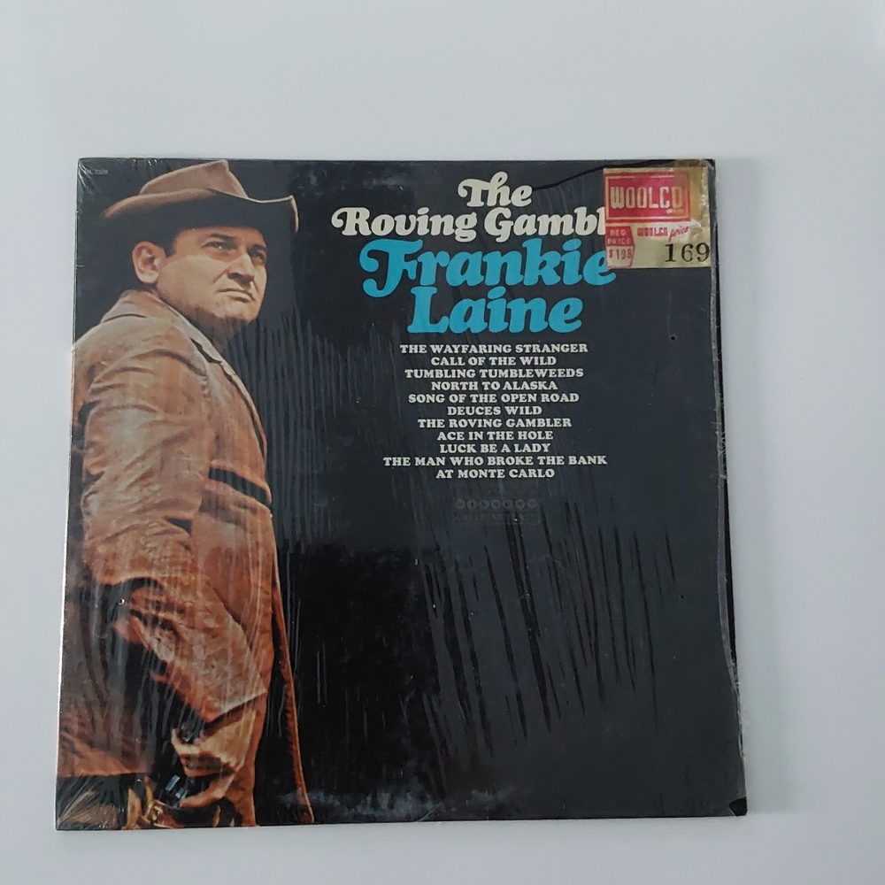 NMint Retro 33 RPM Vinyl Frankie Laine The Roving Gambler LP Harmony Columbia